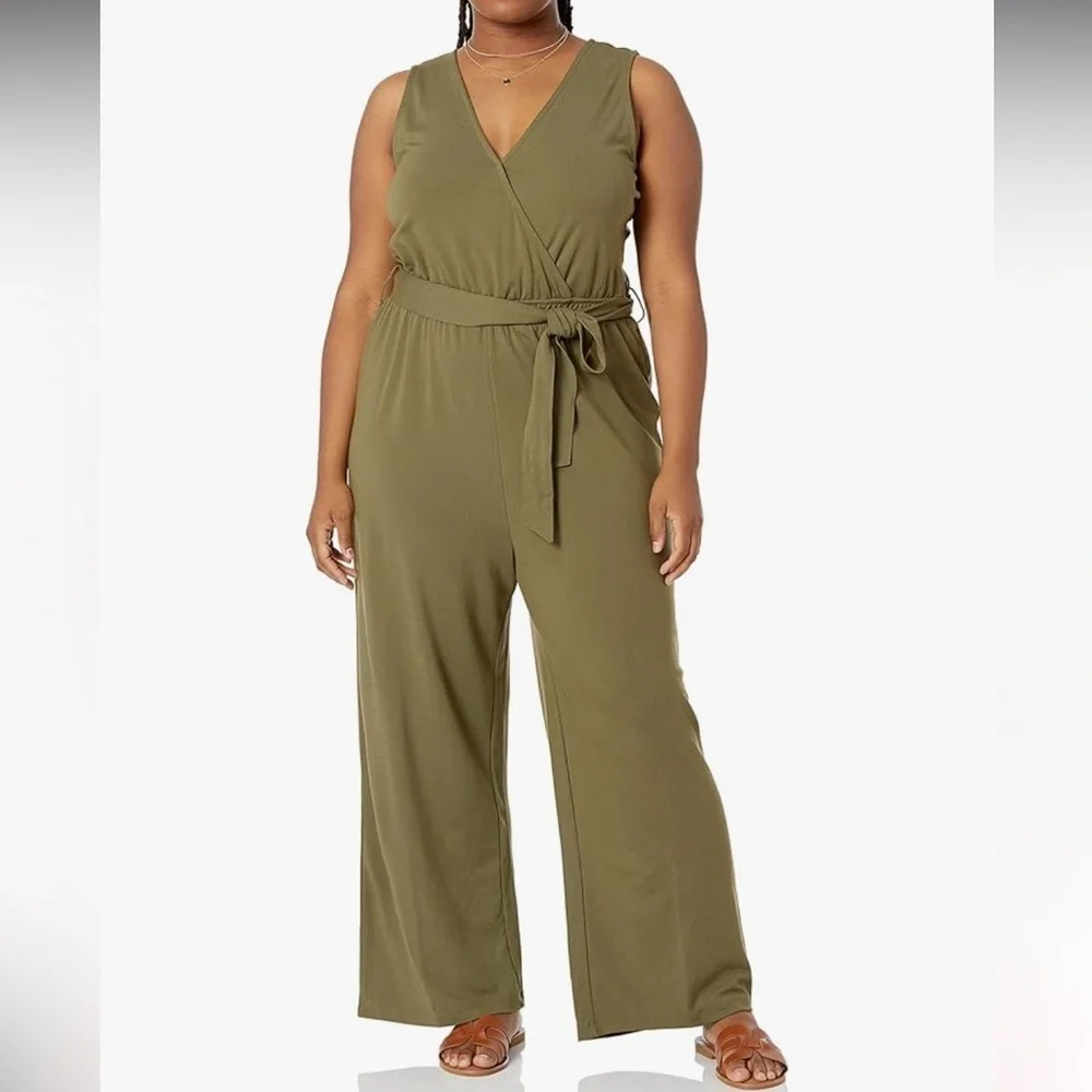 The Drop Women's Sleeveless Wrap Jumpsuit size XXL - Picture 8 of 8